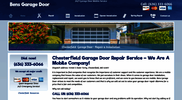 bensgaragedoor.com