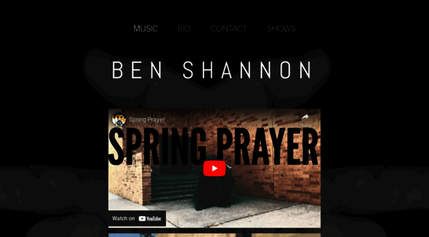 benshannonmusic.com