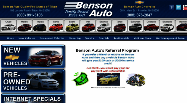 bensonauto.com