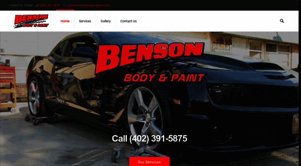 bensonbodyandpaint.com