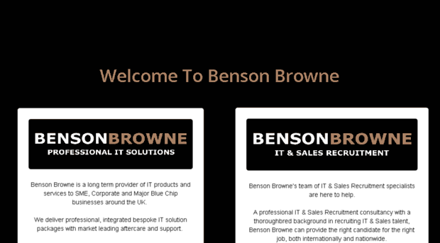 bensonbrowne.com
