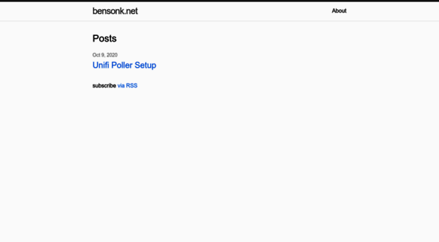 bensonk.net