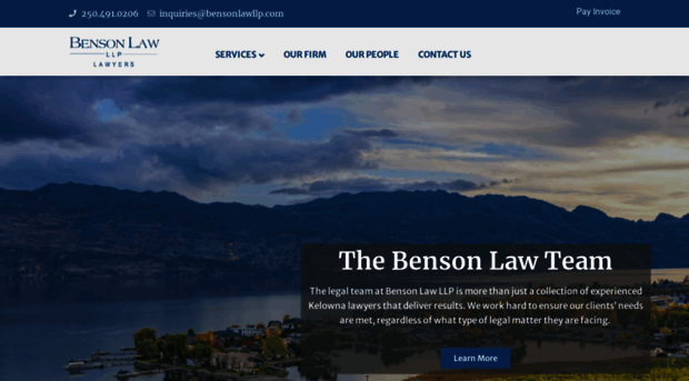 bensonlawllp.com