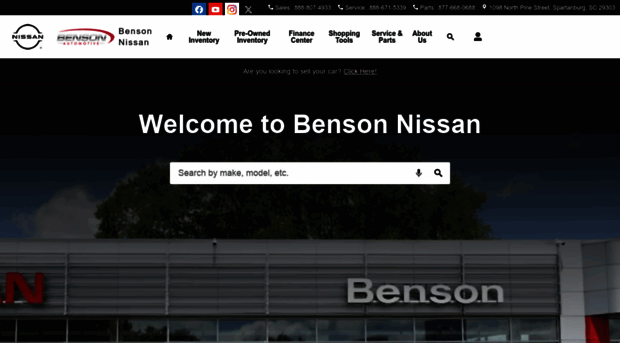 bensonnissan.com