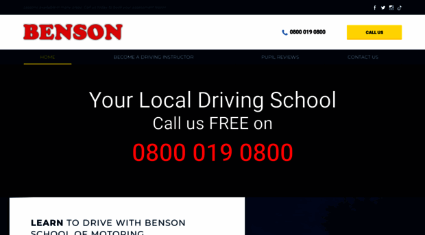 bensonschoolofmotoring.co.uk