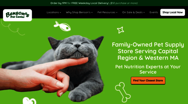 bensonspet.com