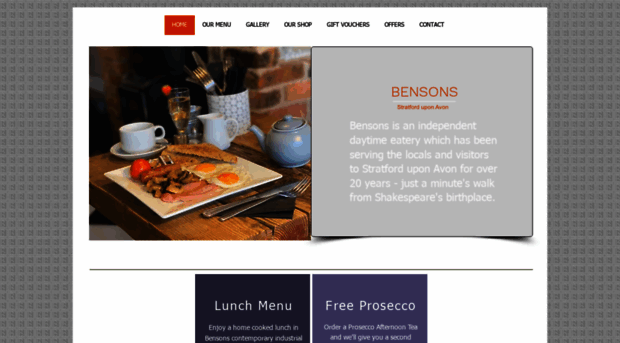 bensonsrestaurant.co.uk