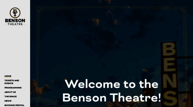 bensontheatre.org