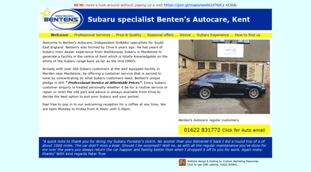 bentensautocare.co.uk