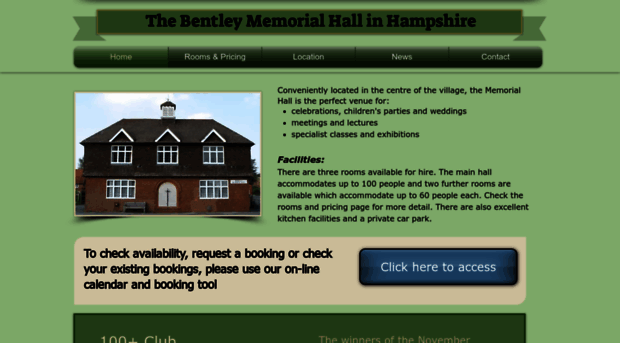 bentleymemorialhall.org