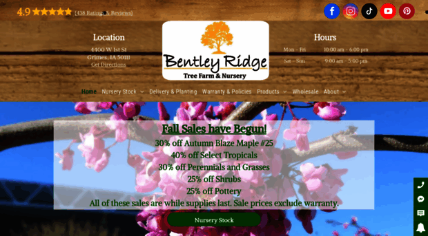 bentleyridgetreefarm.com