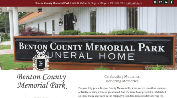 bentoncountymemorialpark.com