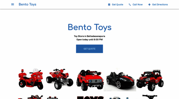 bentotoys-biggesttoyswholesaleinbangalore.com