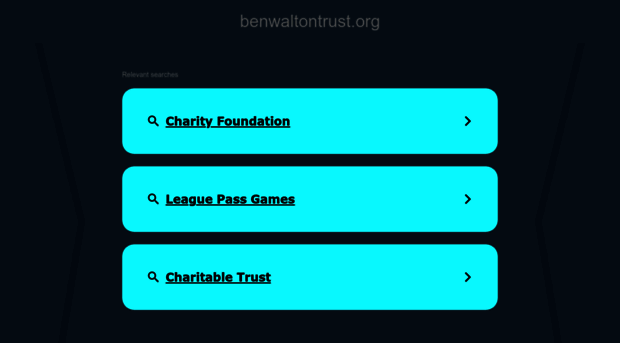 benwaltontrust.org