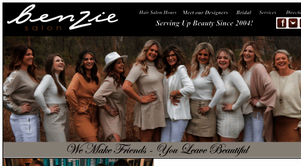 benziesalon.com