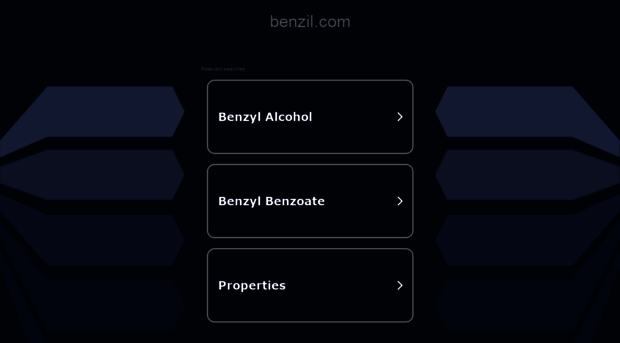 benzil.com