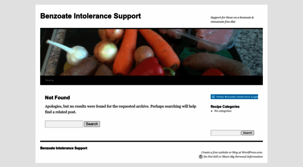 benzoateintolerancesupport.wordpress.com