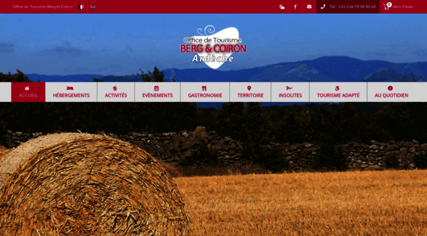 berg-coiron-tourisme.com