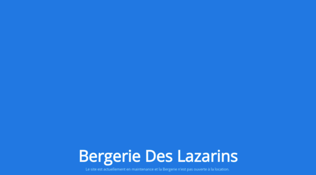 bergeriedeslazarins.com