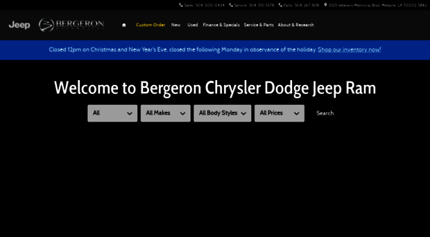 bergeronchryslerjeep.com