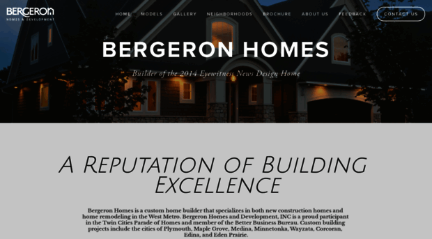 bergeronhomes.com