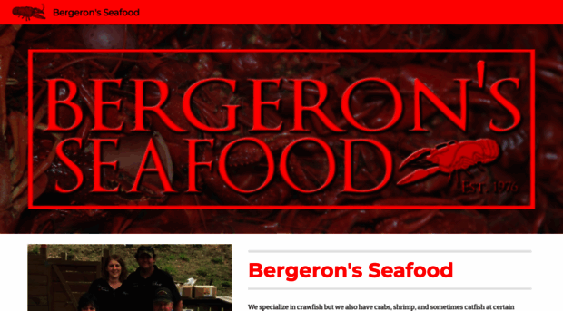 bergeronsseafood.com