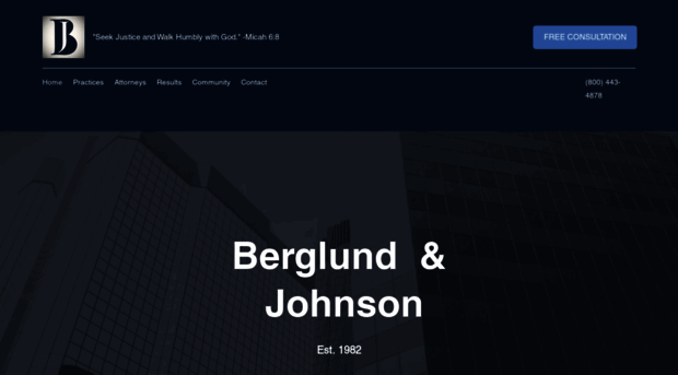 berglundandjohnson.com