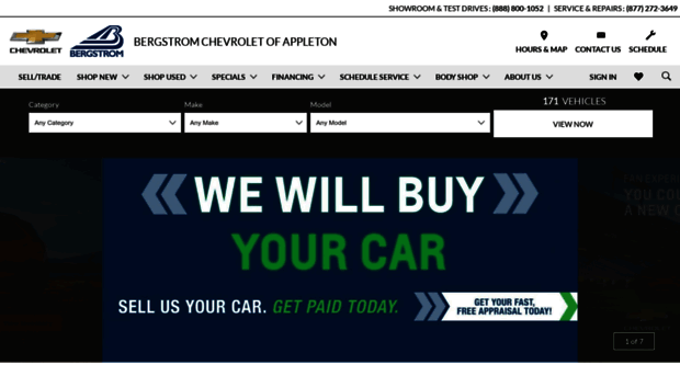 bergstromappletonchevy.com