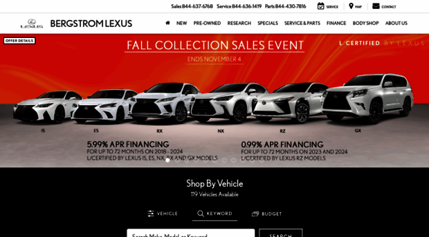 bergstromlexus.com