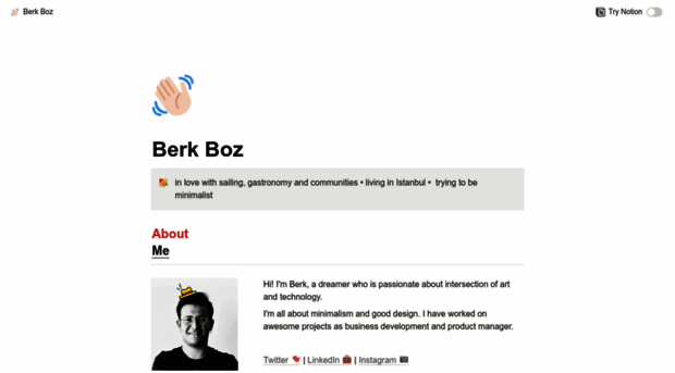 berk.me