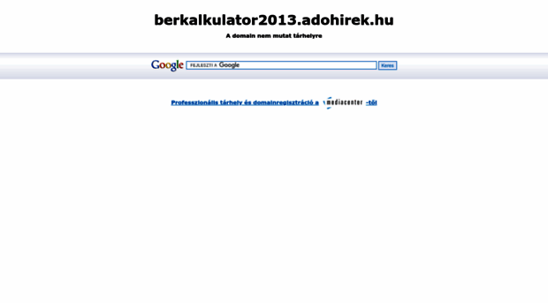 berkalkulator2013.adohirek.hu