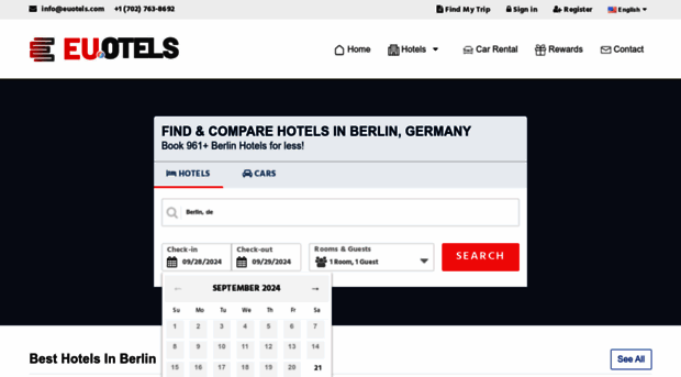 berlin-hotels.euotels.com