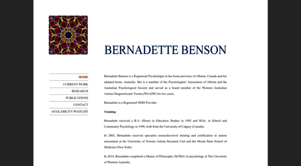 bernadettebenson.com