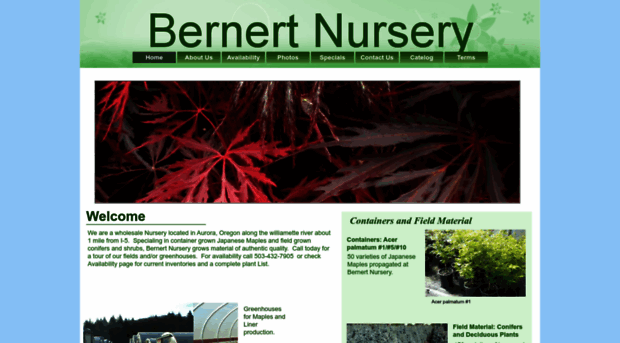 bernertnursery.com