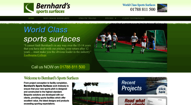 bernhardssportssurfaces.co.uk
