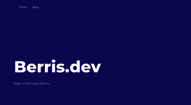 berris.dev