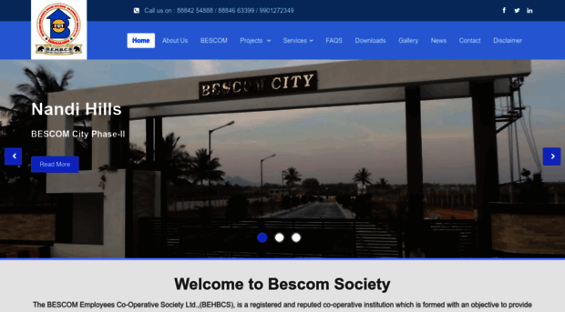 bescomhousingsociety.com