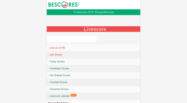 bescores.com