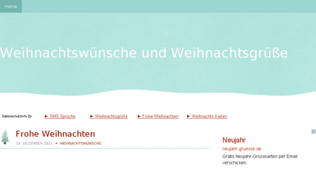 besinnlicheweihnachtswunsche.com