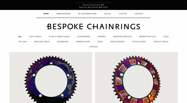 bespokechainrings.com