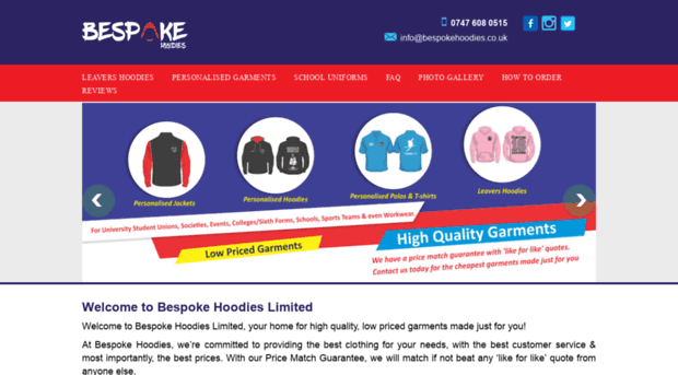 bespokehoodies.co.uk