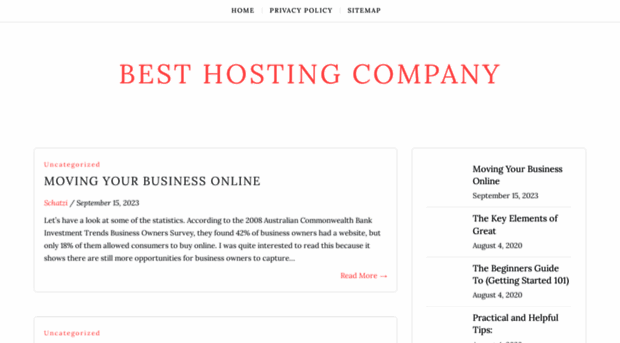 best-hosting-company.info