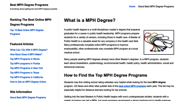 best-mph-programs.com