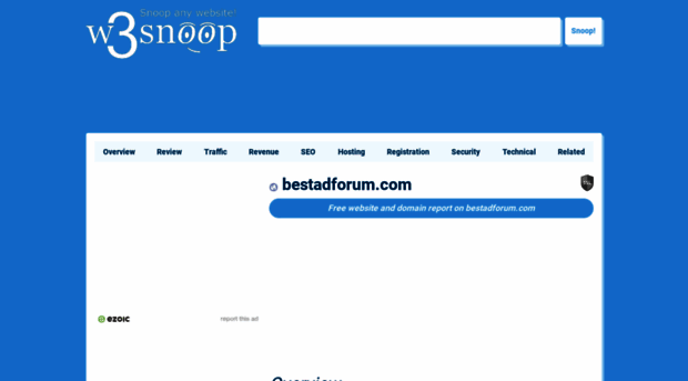 bestadforum.com.w3snoop.com