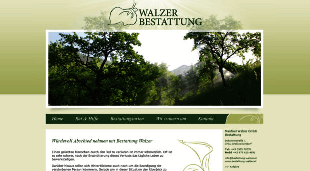 bestattung-walzer.at