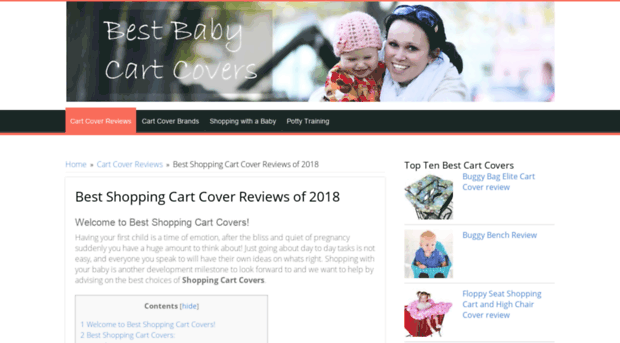 bestbabyshoppingcartcovers.com