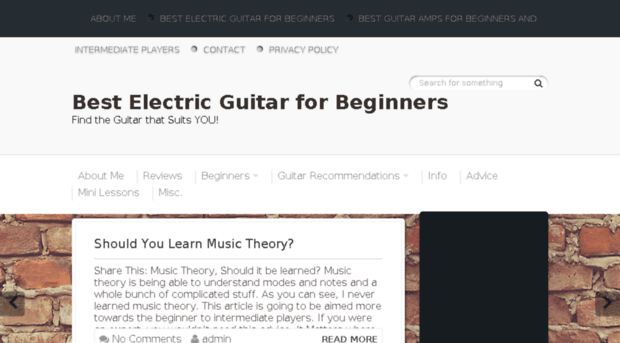 bestbeginnerelectricguitar.com