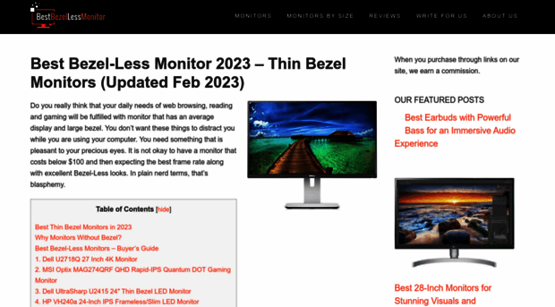 bestbezellessmonitor.com