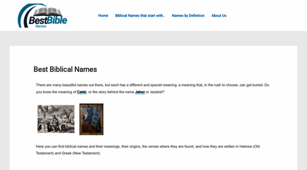 bestbiblenames.com