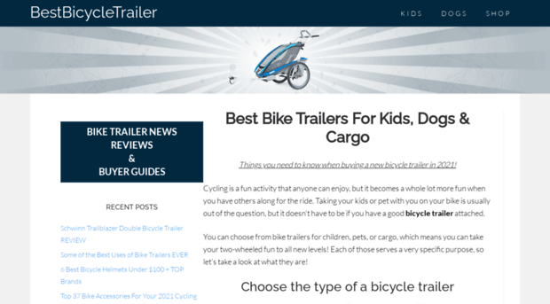 bestbicycletrailer.com